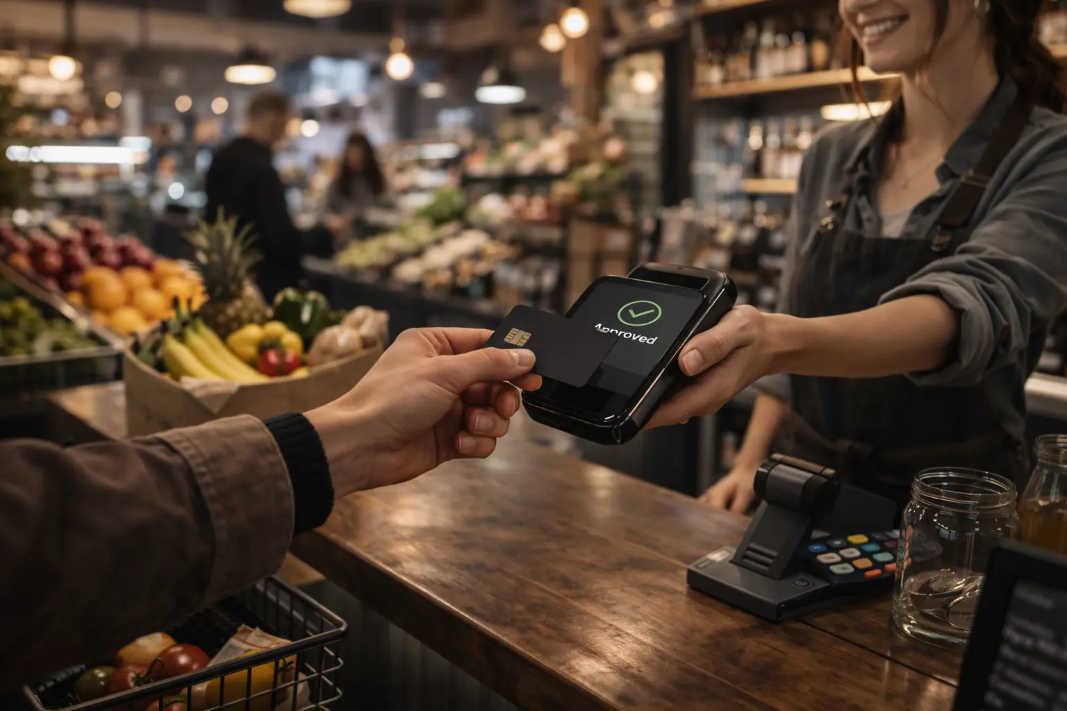 Retail point of sale placeholder visual